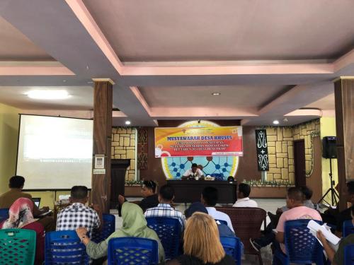 Musdes Khusus Pembahasan Sasaran KPM BLT Desa Tahun 2024 (12 Des.2023)